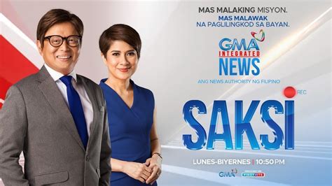 Saksi Livestream: April 3, 2024 .